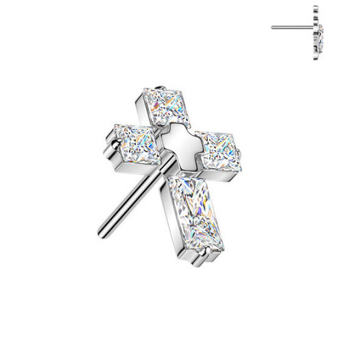 Ozdobná časť k PUSH IN piercingu TITAN