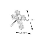 Ozdobná časť k PUSH IN piercingu TITAN