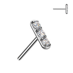 Ozdobná časť k PUSH IN piercingu TITAN