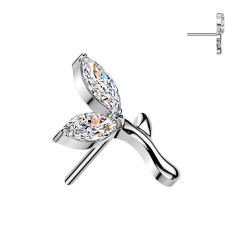 Ozdobná časť k PUSH IN piercingu TITAN