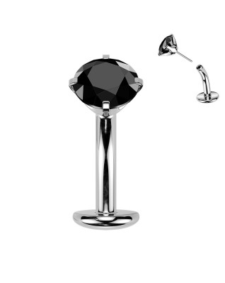 Obrátený PUSH IN piercingu do pupku TITAN