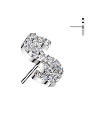 Ozdobná časť k PUSH IN piercingu TITAN