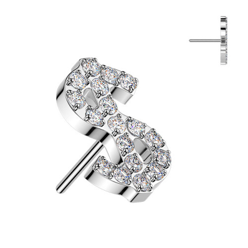 Ozdobná časť k PUSH IN piercingu TITAN