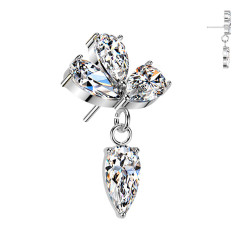 Ozdobná časť k PUSH IN piercingu TITAN