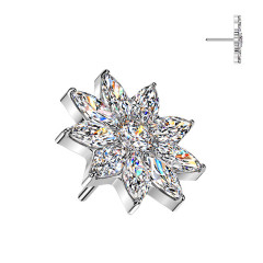 Ozdobná časť k PUSH IN piercingu TITAN