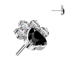 Ozdobná časť k PUSH IN piercingu TITAN