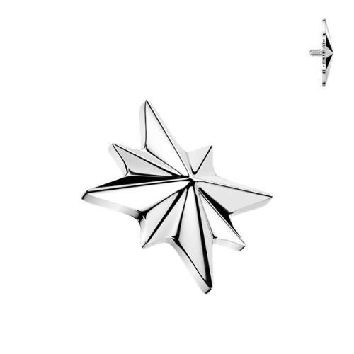 Náhradná ozdoba k dermálu / labrete TITAN, závit 1,2 mm