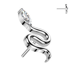 Ozdobná časť k PUSH IN piercingu TITAN