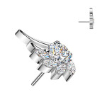 Ozdobná časť k PUSH IN piercingu TITAN