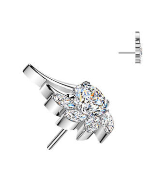 Ozdobná časť k PUSH IN piercingu TITAN