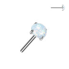 Ozdobná časť k PUSH IN piercingu TITAN, opál