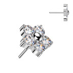 Ozdobná časť k PUSH IN piercingu TITAN