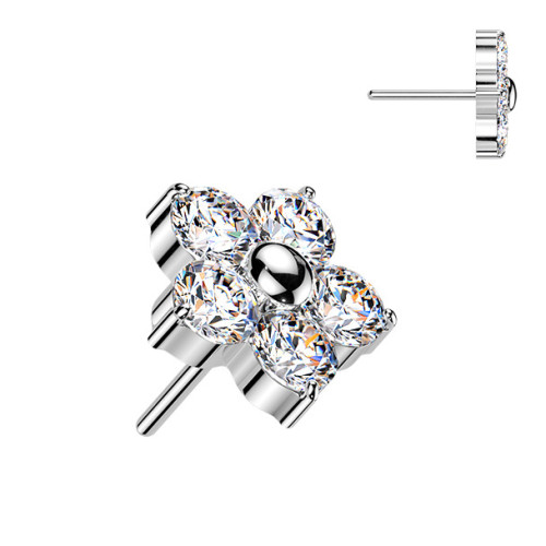 Ozdobná časť k PUSH IN piercingu TITAN