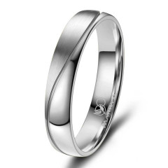 Pánsky snubný prsteň Titan