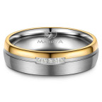 Dámsky snubný prsteň Titan