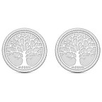 Strieborné náušnice strom života