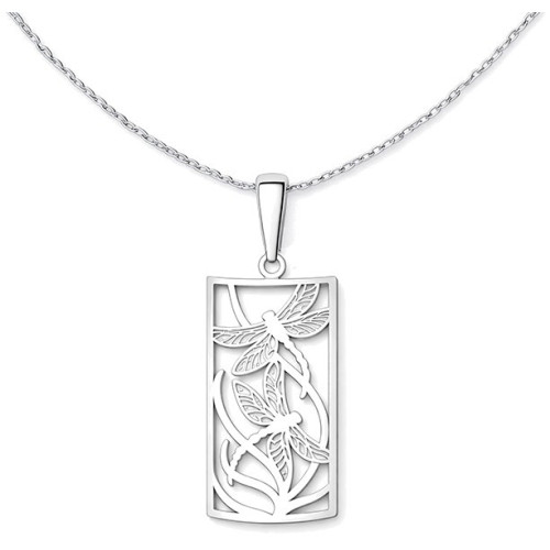 Strieborný prívesok s vážkami