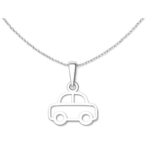 Strieborný prívesok autíčko