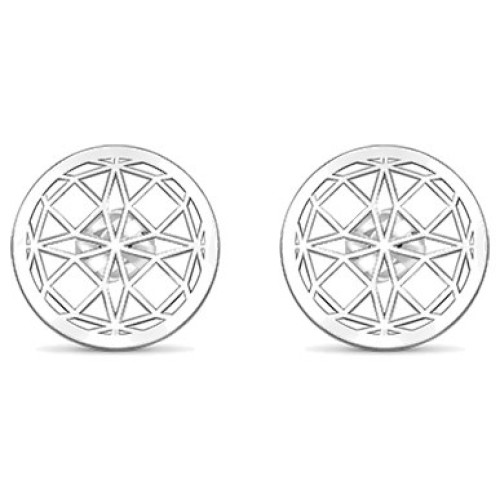 Náušnice geometrická mandala