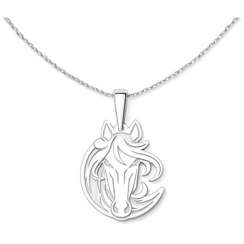 Strieborný prívesok kôň