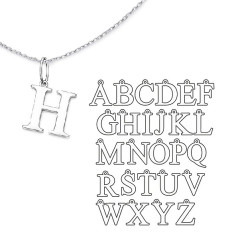 Prívesok abeceda pätková malá