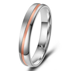 Pánsky snubný prsteň Titan