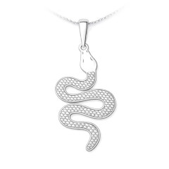 Strieborný prívesok had