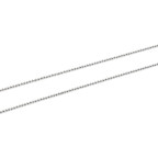 Strieborná retiazka guličková