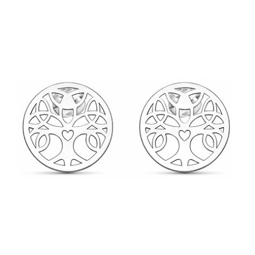 Strieborné náušnice strom života