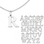 Strieborný prívesok - Písmeno