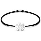 Šnúrkový náramok mandala