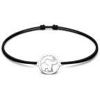 Šnúrkový náramok slon