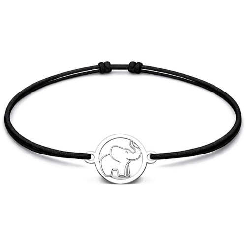 Šnúrkový náramok slon