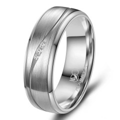 Dámsky snubný prsteň s diamantmi Titan