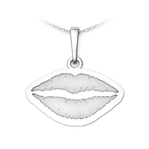 Strieborný prívesok pery