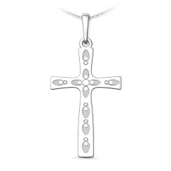 PStrieborný prívesok kríž