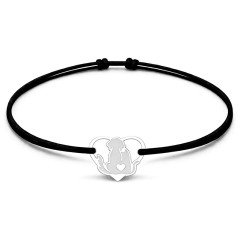 Šnúrkový náramok pes a mačka