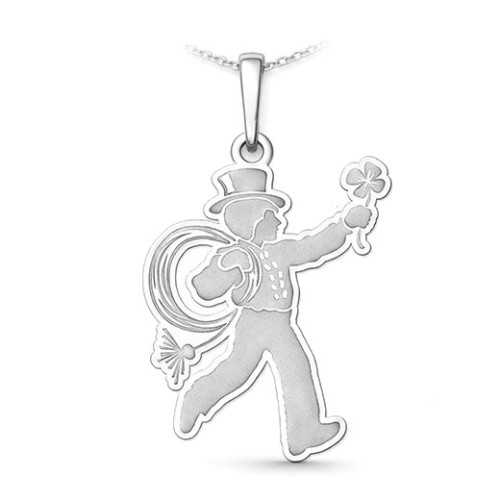 Strieborný prívesok kominár