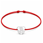 Šnúrkový náramok pes a mačka