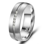 Dámsky snubný prsteň Titan